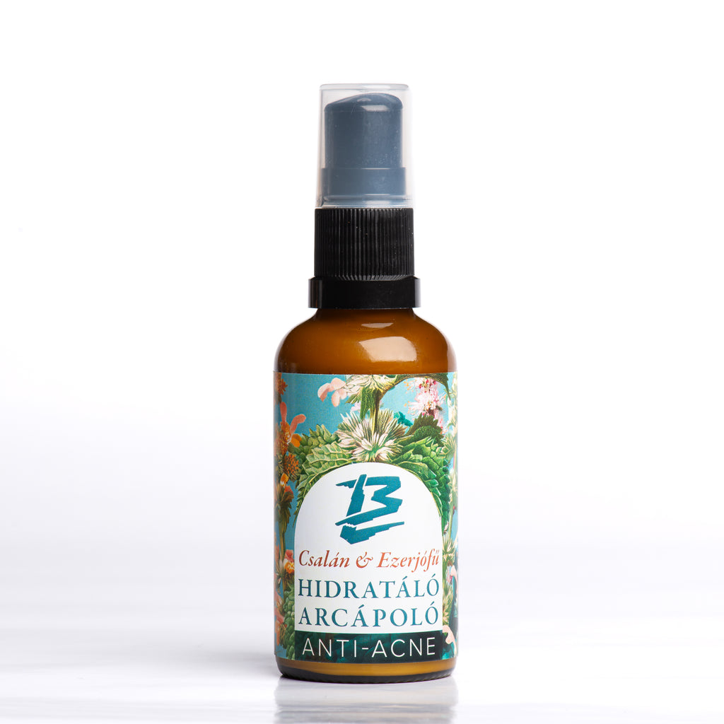 Anti-Acne Csalán & Ezerjófű Hidratáló Arcápoló