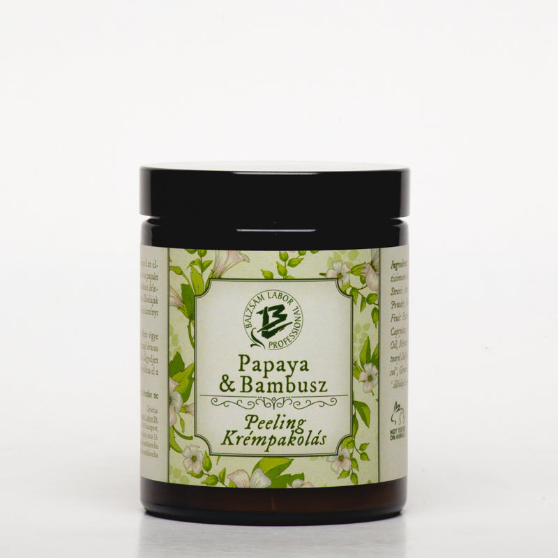 PAPAYA & BAMBUSZ PEELING KRÉMPAKOLÁS