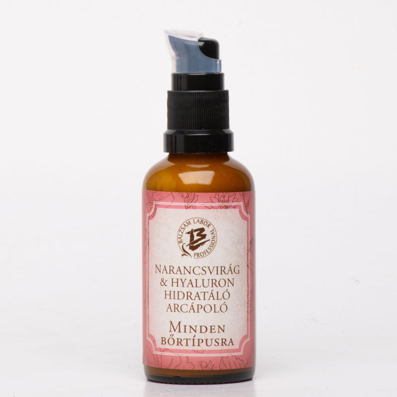 NARANCSVIRÁG & HYALURON HIDRATÁLÓ ARCÁPOLÓ