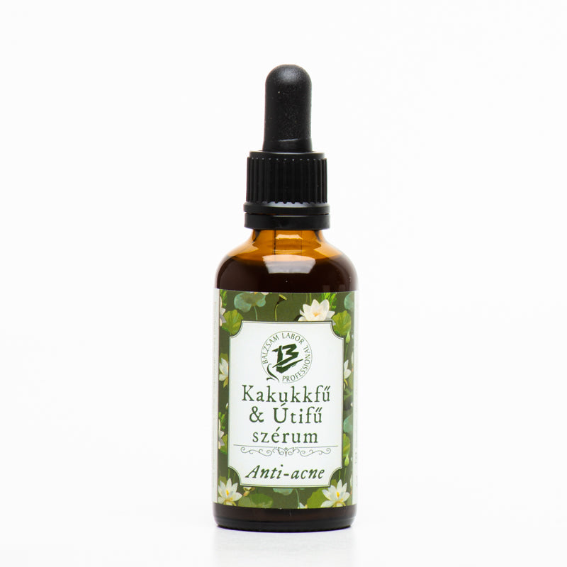 KAKUKKFŰ & ÚTIFŰ SZÉRUM - anti-acne