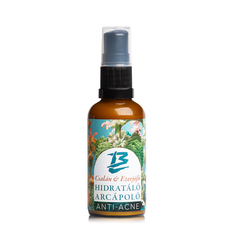 Anti-Acne Csalán & Ezerjófű Hidratáló Arcápoló