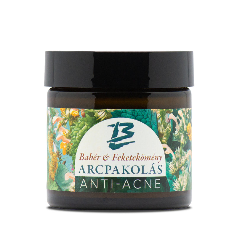 Anti-Acne Babér & feketekömény Arcpakolás
