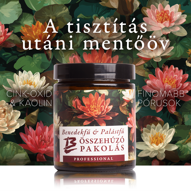 Benedekfű & Palástfű Összehúzó Pakolás