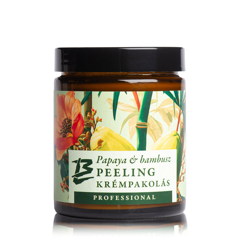 Papaya & Bambusz Peeling krémpakolás