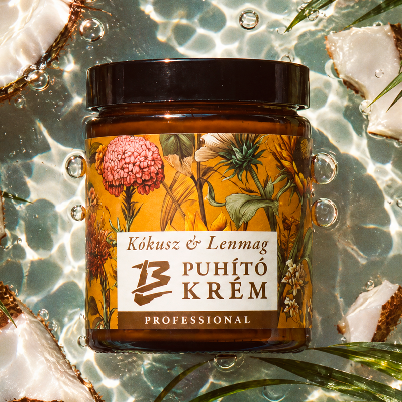 Kókusz & Lenmag Puhító Krém
