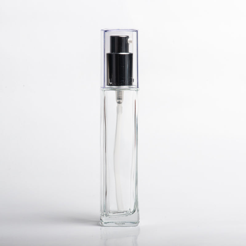 50 ml üveg - Ezüst pumpával