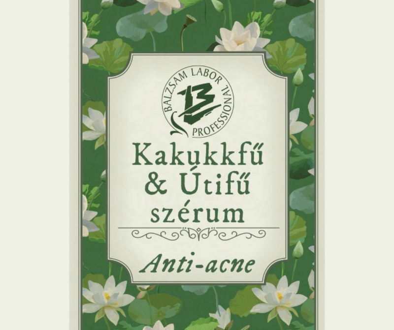 KAKUKKFŰ & ÚTIFŰ  SZÉRUM - anti-acne