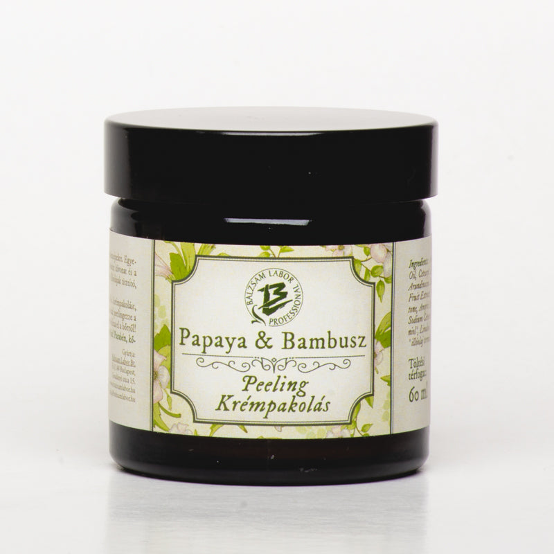 PAPAYA & BAMBUSZ PEELING KRÉMPAKOLÁS