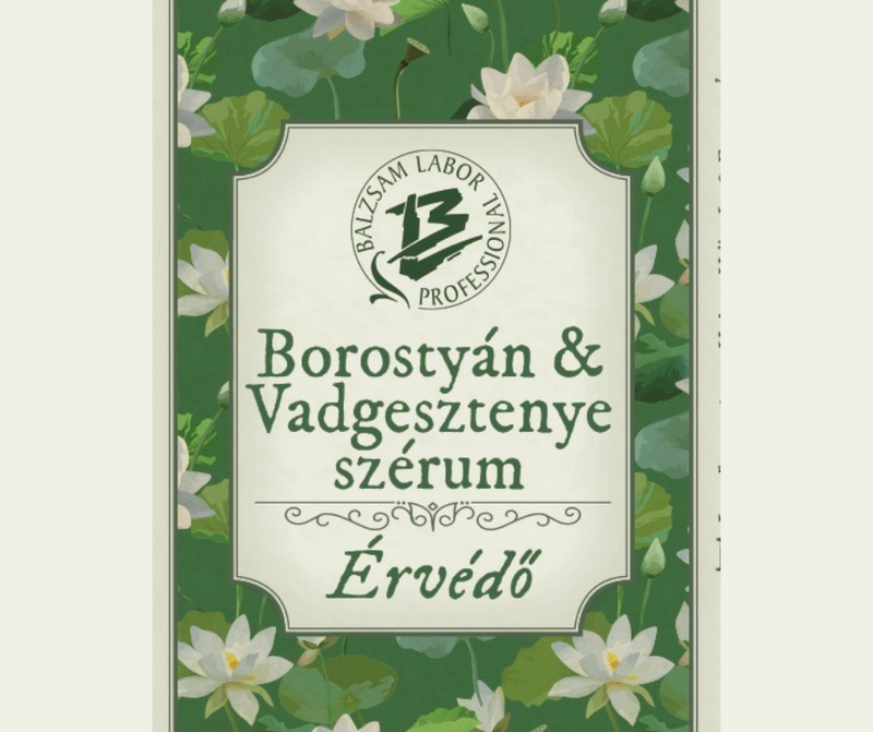 BOROSTYÁN & VADGESZTENYE  SZÉRUM - érvédő