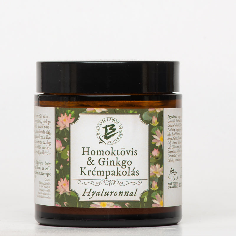 HOMOKTÖVIS & GINKGO KRÉMPAKOLÁS hyaluronnal